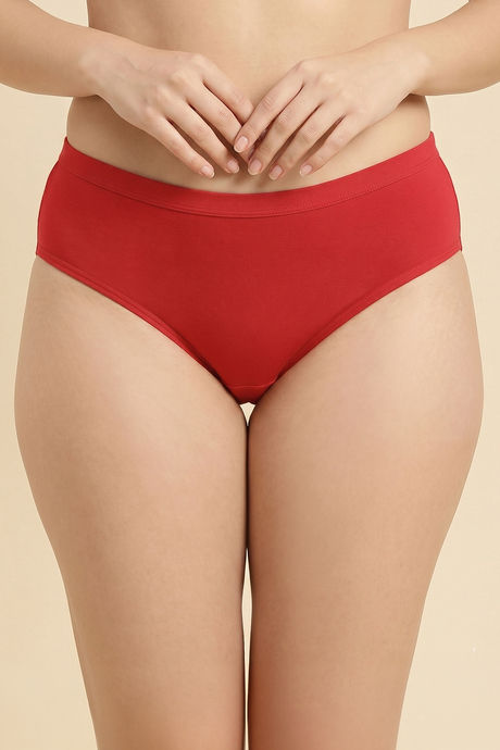 Zivame Medium Rise Full Coverage Hipster Panty (Pack of 3) - Multicolor — image 5